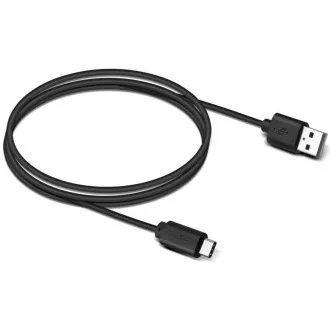 Datový a nabíjecí kabel USB - USB Type-C, 100cm, černá