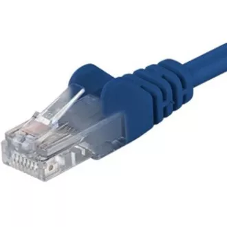 PREMIUMCORD Patch kabel CAT6a S-FTP, RJ45-RJ45, AWG 26/7 0, 5m modrá