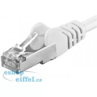 PREMIUMCORD Patch kabel CAT6a S-FTP, RJ45-RJ45, AWG 26/7 0, 5m bílá PREMIUMCORD Patch kabel CAT6a S-FTP, RJ45-RJ45, AWG 26/7 0, 5m bílá