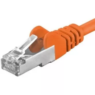 PREMIUMCORD Patch kabel CAT6a S-FTP, RJ45-RJ45, AWG 26/7 1m oranžová PREMIUMCORD Patch kabel CAT6a S-FTP, RJ45-RJ45, AWG 26/7 1m oranžová