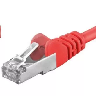 PREMIUMCORD Patch kabel CAT6a S-FTP, RJ45-RJ45, AWG 26/7 1m červená PREMIUMCORD Patch kabel CAT6a S-FTP, RJ45-RJ45, AWG 26/7 1m červená