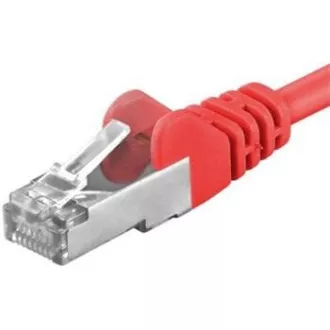 PREMIUMCORD Patch kabel CAT6a S-FTP, RJ45-RJ45, AWG 26/7 1, 5m červená PREMIUMCORD Patch kabel CAT6a S-FTP, RJ45-RJ45, AWG 26/7 1, 5m červená