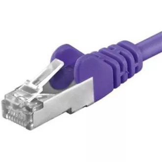 PREMIUMCORD Patch kabel CAT6a S-FTP, RJ45-RJ45, AWG 26/7 1, 5m fialová PREMIUMCORD Patch kabel CAT6a S-FTP, RJ45-RJ45, AWG 26/7 1, 5m fialová