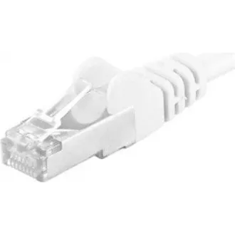 PREMIUMCORD Patch kabel CAT6a S-FTP, RJ45-RJ45, AWG 26/7 1, 5m bílá