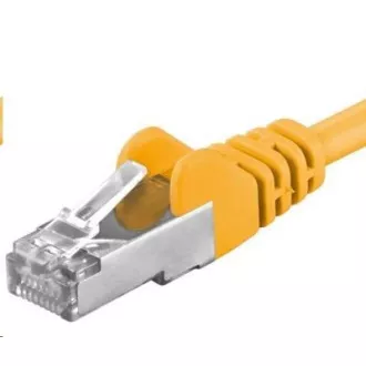 PREMIUMCORD Patch kabel CAT6a S-FTP, RJ45-RJ45, AWG 26/7 1, 5m žlutá PREMIUMCORD Patch kabel CAT6a S-FTP, RJ45-RJ45, AWG 26/7 1, 5m žlutá