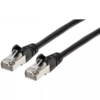 PREMIUMCORD Patch kabel CAT6a S-FTP, RJ45-RJ45, AWG 26/7 2m černá