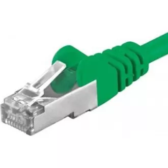 PREMIUMCORD Patch kabel CAT6a S-FTP, RJ45-RJ45, AWG 26/7 2m zelená PREMIUMCORD Patch kabel CAT6a S-FTP, RJ45-RJ45, AWG 26/7 2m zelená
