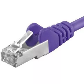 PREMIUMCORD Patch kabel CAT6a S-FTP, RJ45-RJ45, AWG 26/7 2m fialová PREMIUMCORD Patch kabel CAT6a S-FTP, RJ45-RJ45, AWG 26/7 2m fialová