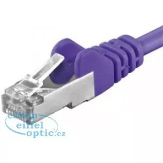 PREMIUMCORD Patch kabel CAT6a S-FTP, RJ45-RJ45, AWG 26/7 3m fialová PREMIUMCORD Patch kabel CAT6a S-FTP, RJ45-RJ45, AWG 26/7 3m fialová