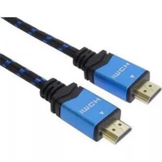 PremiumCord Ultra HDTV 4K@60Hz kabel HDMI 2.0b kovové+zlacené konektory 0, 5m PremiumCord Ultra HDTV 4K@60Hz kabel HDMI 2.0b kovové+zlacené konektory 0, 5m