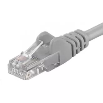 PREMIUMCORD Patch kabel UTP RJ45-RJ45 CAT5e 0.25m šedá