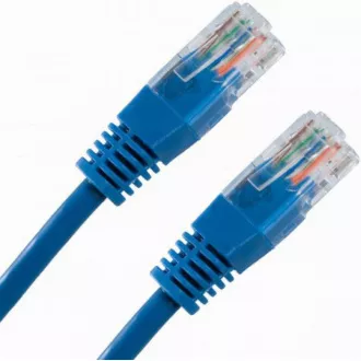 PREMIUMCORD Patch kabel UTP RJ45-RJ45 CAT5e 0.25m modrá PREMIUMCORD Patch kabel UTP RJ45-RJ45 CAT5e 0.25m modrá