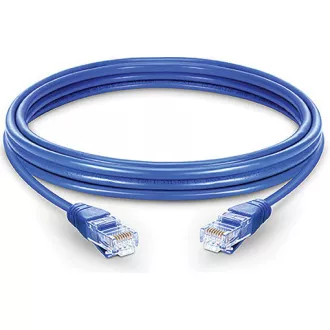 PREMIUMCORD Patch kabel UTP RJ45-RJ45 CAT5e 0.25m modrá PREMIUMCORD Patch kabel UTP RJ45-RJ45 CAT5e 0.25m modrá