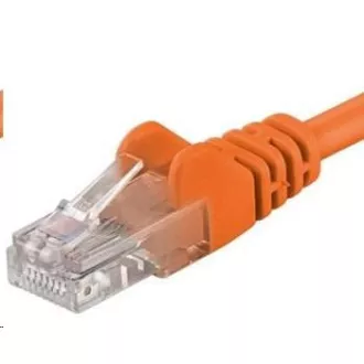 PREMIUMCORD Patch kabel UTP RJ45-RJ45 CAT5e 0.5m oranžová PREMIUMCORD Patch kabel UTP RJ45-RJ45 CAT5e 0.5m oranžová