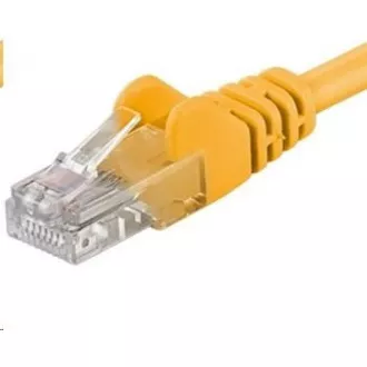 PREMIUMCORD Patch kabel UTP RJ45-RJ45 CAT5e 0.5m žlutá PREMIUMCORD Patch kabel UTP RJ45-RJ45 CAT5e 0.5m žlutá