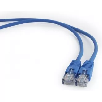 PREMIUMCORD Patch kabel UTP RJ45-RJ45 CAT5e 1m modrá