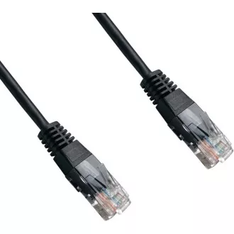 PREMIUMCORD Patch kabel UTP RJ45-RJ45 CAT5e 2m černá