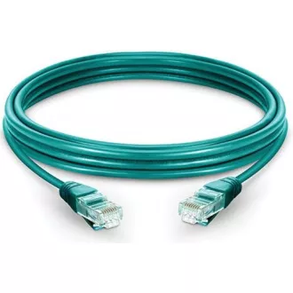 PREMIUMCORD Patch kabel UTP RJ45-RJ45 CAT5e 2m zelená PREMIUMCORD Patch kabel UTP RJ45-RJ45 CAT5e 2m zelená
