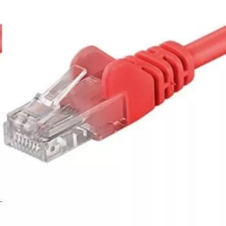 PREMIUMCORD Patch kabel UTP RJ45-RJ45 CAT5e 2m červená