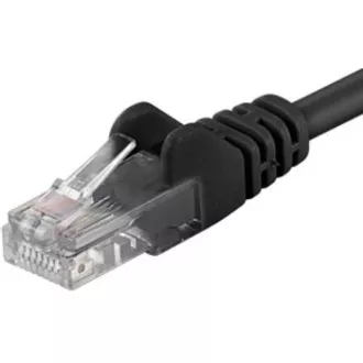 PREMIUMCORD Patch kabel UTP RJ45-RJ45 CAT5e 10m černá