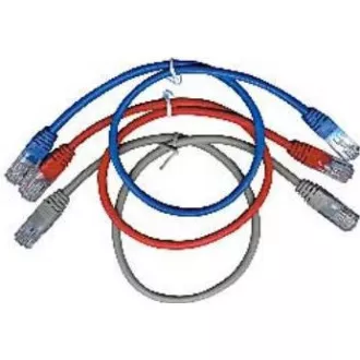 PREMIUMCORD Patch kabel UTP RJ45-RJ45 CAT5e 15m šedá