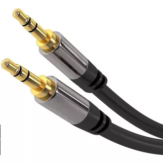 PREMIUMCORD kabel, Jack 3.5mm - Jack 3.5mm M/M 1, 5m PREMIUMCORD kabel, Jack 3.5mm - Jack 3.5mm M/M 1, 5m