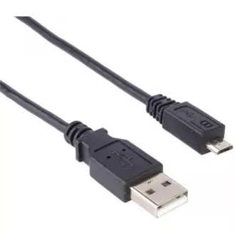 PREMIUMCORD Kabel USB 2.0 A-Micro B propojovací. 2m (černý)