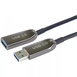 PremiumCord prodlužovací optický AOC kabel USB 3.0 A/Male - A/Female, 30m PremiumCord prodlužovací optický AOC kabel USB 3.0 A/Male - A/Female, 30m