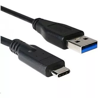C-TECH kabel USB 2.0 AM na USB-C (AM/CM), 1m, černý