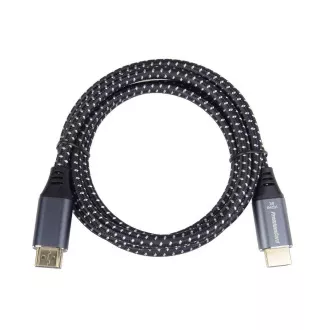 PREMIUMCORD Kabel HDMI 2.1 High Speed + Ethernet kabel 8K@60Hz, zlacené konektory, 1, 5m
