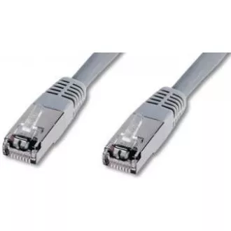 PREMIUMCORD Patch kabel CAT.6 F/UTP, RJ45-RJ45, AWG 26 3m šedá