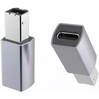 PremiumCord USB redukce USB C - USB2.0 B (F/M) PremiumCord USB redukce USB C - USB2.0 B (F/M)