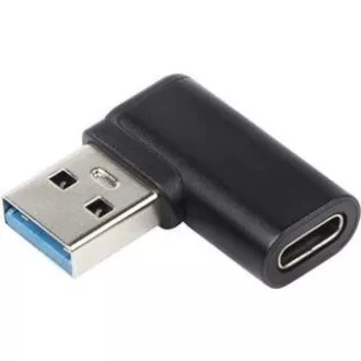 PremiumCord USB redukce USB-C - USB3.0 typ A (F/M), zahnutá 90° PremiumCord USB redukce USB-C - USB3.0 typ A (F/M), zahnutá 90°