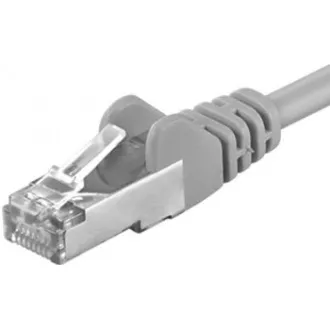 PREMIUMCORD Patch kabel CAT.6 F/UTP, RJ45-RJ45, AWG 26 1m šedá PREMIUMCORD Patch kabel CAT.6 F/UTP, RJ45-RJ45, AWG 26 1m šedá