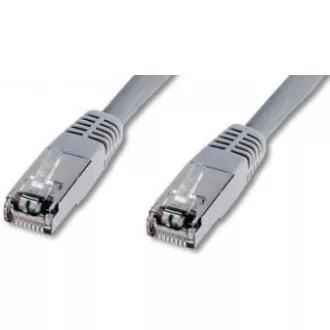 PREMIUMCORD Patch kabel CAT.6 F/UTP, RJ45-RJ45, AWG 26 1m šedá PREMIUMCORD Patch kabel CAT.6 F/UTP, RJ45-RJ45, AWG 26 1m šedá
