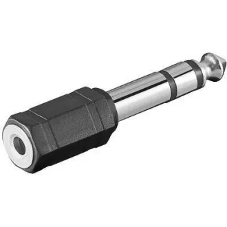 PremiumCord adaptér 6, 3mm Stereo plug - 3, 5mm Stereo jack (M/F) PremiumCord adaptér 6, 3mm Stereo plug - 3, 5mm Stereo jack (M/F)
