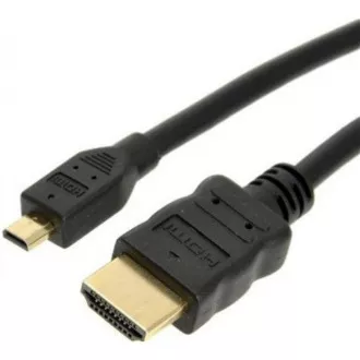 PremiumCord 4K kabel HDMI A - HDMI micro D, 1m