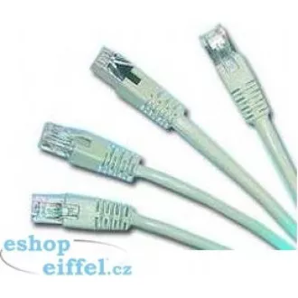 PremiumCord Patch kabel UTP RJ45-RJ45 CAT6 0.5m šedá
