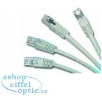 PremiumCord Patch kabel UTP RJ45-RJ45 CAT6 0.5m šedá