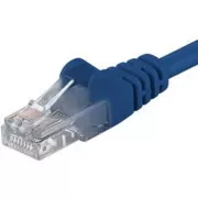 PremiumCord Patch kabel UTP RJ45-RJ45 CAT6 1, 5m modrá
