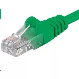 PremiumCord Patch kabel UTP RJ45-RJ45 CAT6 1, 5m zelená