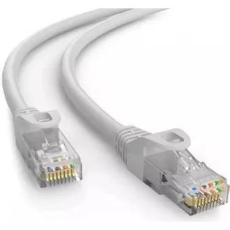 C-TECH kabel patchcord Cat6e, UTP, šedý, 2m