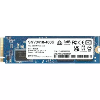 Synology M.2 2280 SSD SNV3410-400G (NAS) (400GB, NVMe) Synology M.2 2280 SSD SNV3410-400G (NAS) (400GB, NVMe)