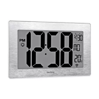 Hodiny TechnoLine WS 8019, stříbrné Hodiny TechnoLine WS 8019, stříbrné