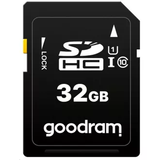 GOODRAM SDHC karta 32GB (R:100/W:10 MB/s) UHS-I Class 10 GOODRAM SDHC karta 32GB (R:100/W:10 MB/s) UHS-I Class 10