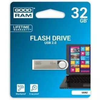 GOODRAM Flash Disk UUN2 32GB USB 2.0 stříbrná GOODRAM Flash Disk UUN2 32GB USB 2.0 stříbrná