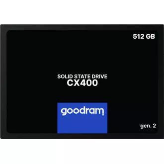 GOODRAM SSD CX400 Gen.2 256GB, SATA III, 2.5", (R:550/W:500MB/s) GOODRAM SSD CX400 Gen.2 256GB, SATA III, 2.5", (R:550/W:500MB/s)