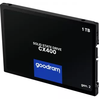 GOODRAM SSD CX400 Gen.2 1TB, SATA III, 2.5", (R:550/W:500MB/s) GOODRAM SSD CX400 Gen.2 1TB, SATA III, 2.5", (R:550/W:500MB/s)