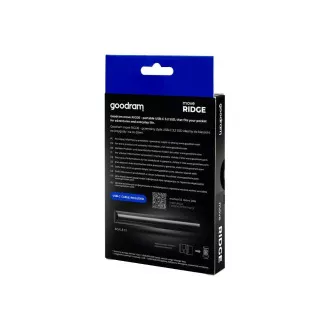 GOODRAM externí SSD Move Ridge 1TB, USB-C 3.2 Gen2x2, (R:2000/W:2000MB/s), černá GOODRAM externí SSD Move Ridge 1TB, USB-C 3.2 Gen2x2, (R:2000/W:2000MB/s), černá
