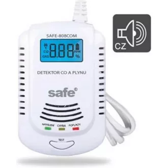 Safe Detektor hořlavých a výbušných plynů 808 - hlásič zemního plynu Safe Detektor hořlavých a výbušných plynů 808 - hlásič zemního plynu